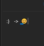Emoji als Textcode einfügen