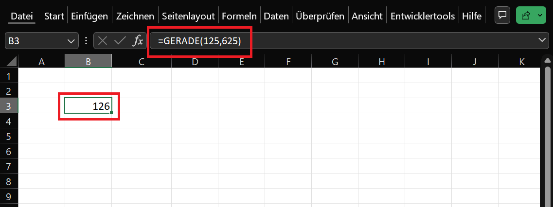 Gerade- und Ungerade-Funktion