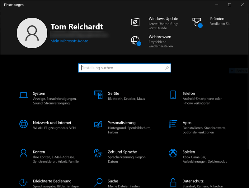 Windows Einstellungen schnell und einfach per Shortcut (Tastenkombination) öffnen