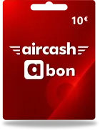 Aircash A-bon Guthaben 10€