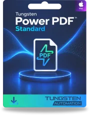 Tungsten Power PDF Standard für Mac