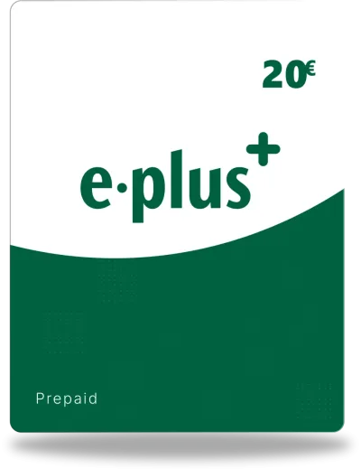E-Plus Guthaben 20€