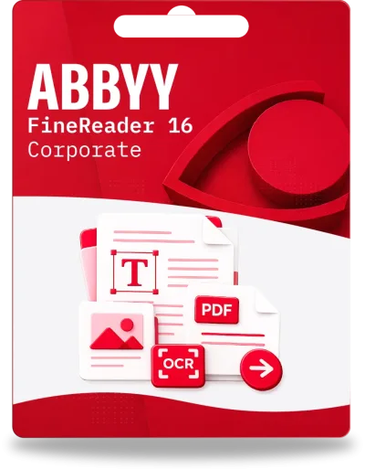 Abbyy Finereader PDF Corporate 16 | 1 Gerät | 3 Jahre